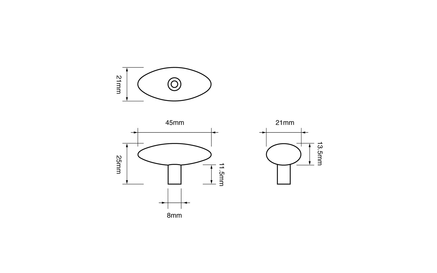 45mm Knob