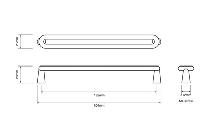 204mm Pull Handle