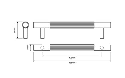 165mm Pull Handle