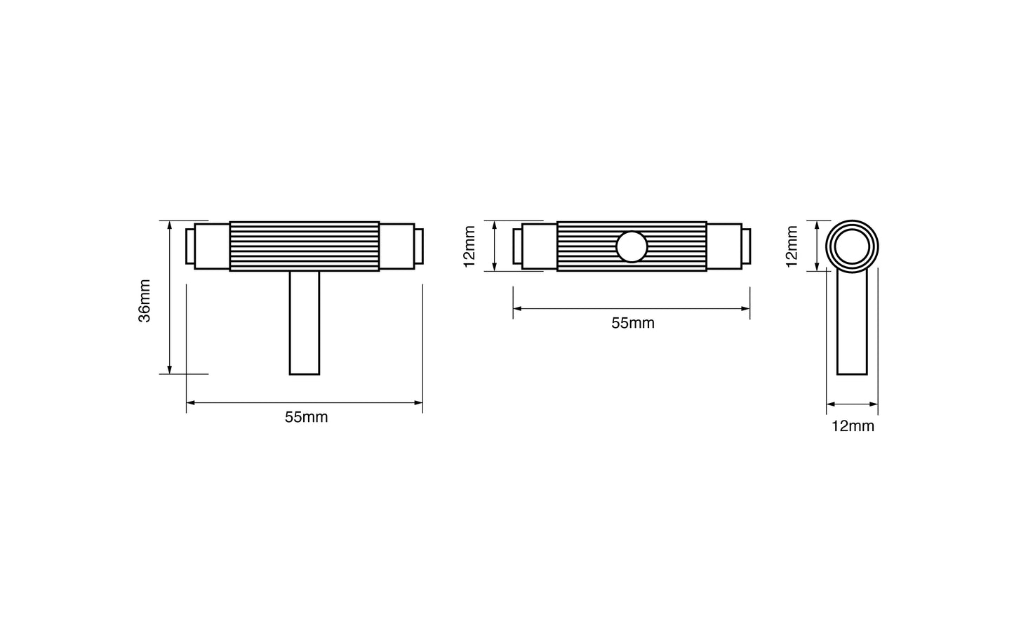 55mm T-Bar