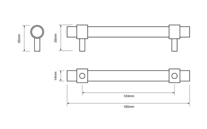 165mm Pull Handle