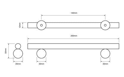 200mm Pull Bar